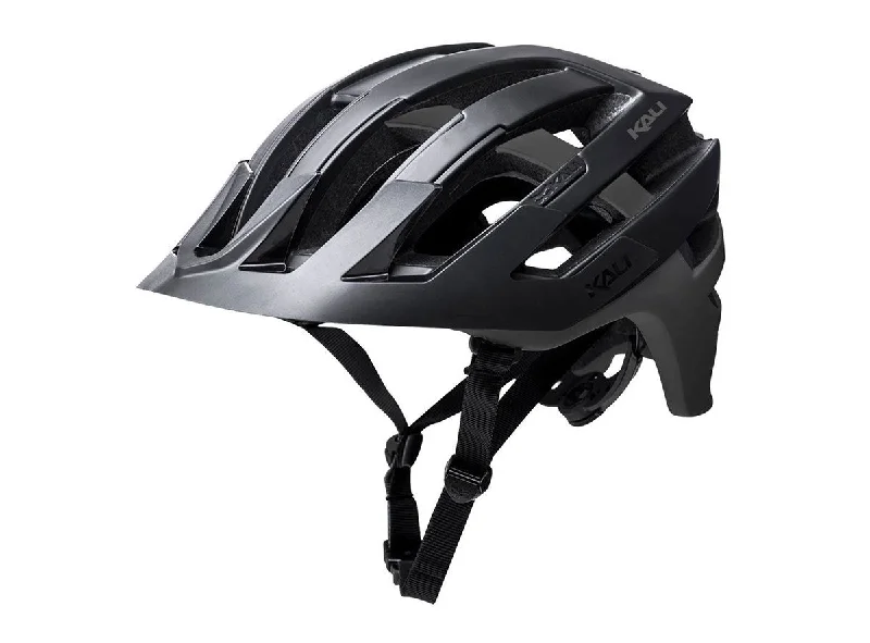 bicycle lane kit-Kali Interceptor Dual MTB Helmet - Matt Black-Gray