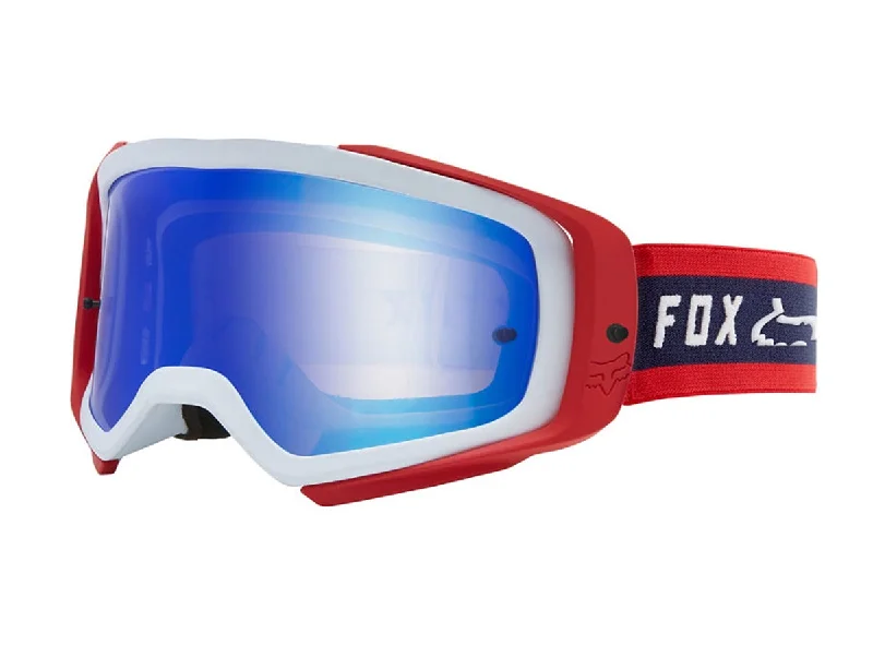 bicycle tire edge-Fox Racing Airspace II Goggle - Simp - Navy-Red