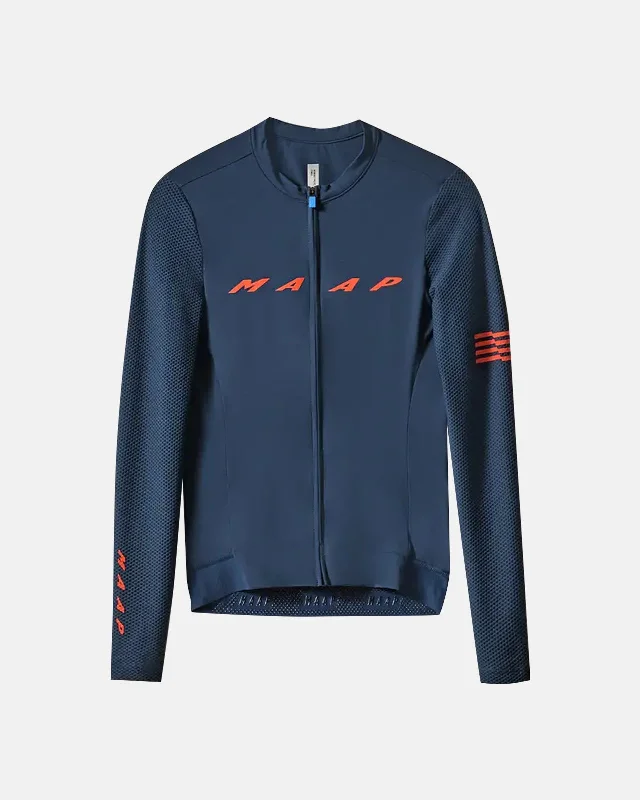 bicycle rust wipe-Women's Evade Pro Base LS Jersey 2.0 - Midnight Navy