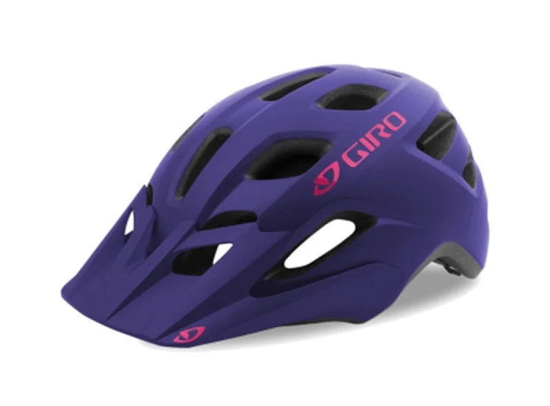 bicycle elbow guard-Giro Verce MTB Helmet - Womens - Matt Purple