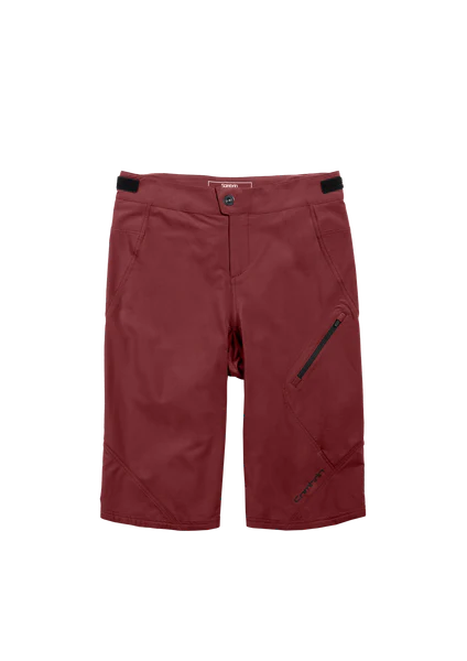 bicycle shoe upper-Sombrio Badass Short - After Ride Wine