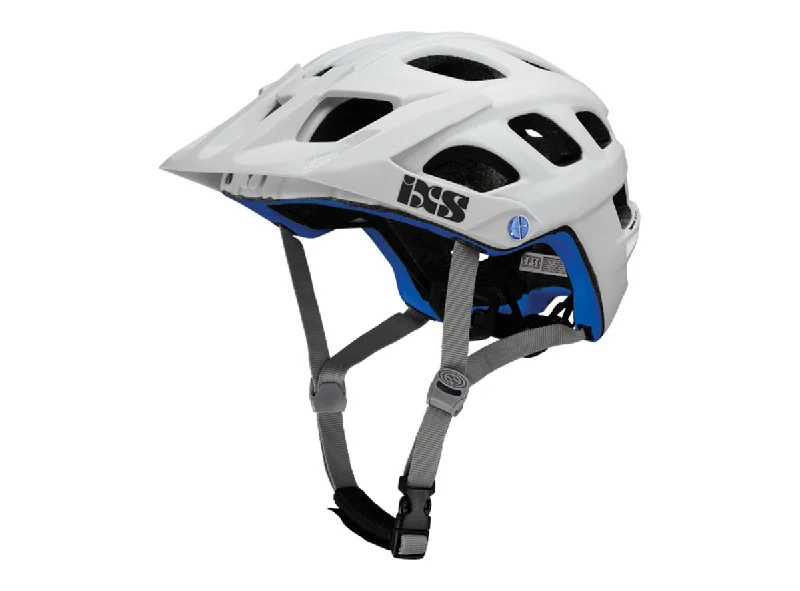 bicycle lightweight kit-iXS Trail Evo MTB Helmet - Electric Plus E-Bike Edition - White