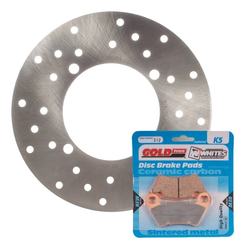 bicycle triathlon kit-BRAKE DISC & PAD FRONT KIT - POL ACE 570 14-15