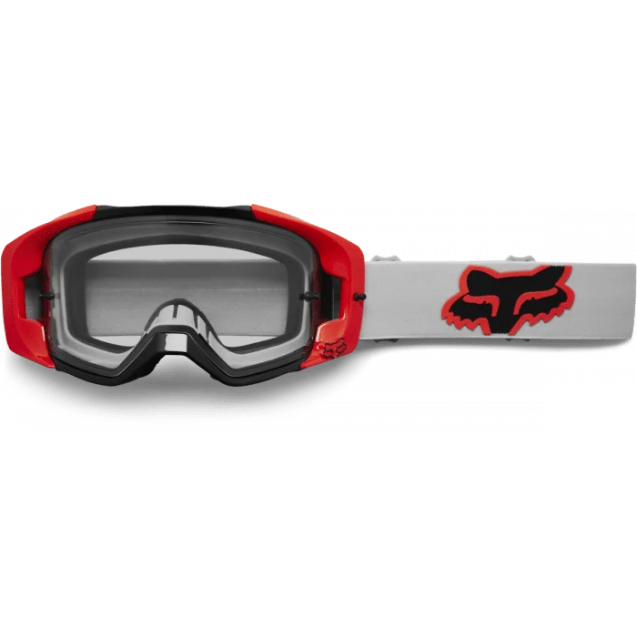 bicycle stand weight-Fox Racing VUE Stray Goggle - Gray-Red