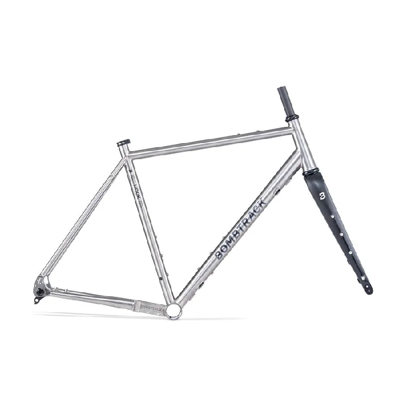 bicycle sidewall flex-2024 HOOK EXT TI Titanium Frameset