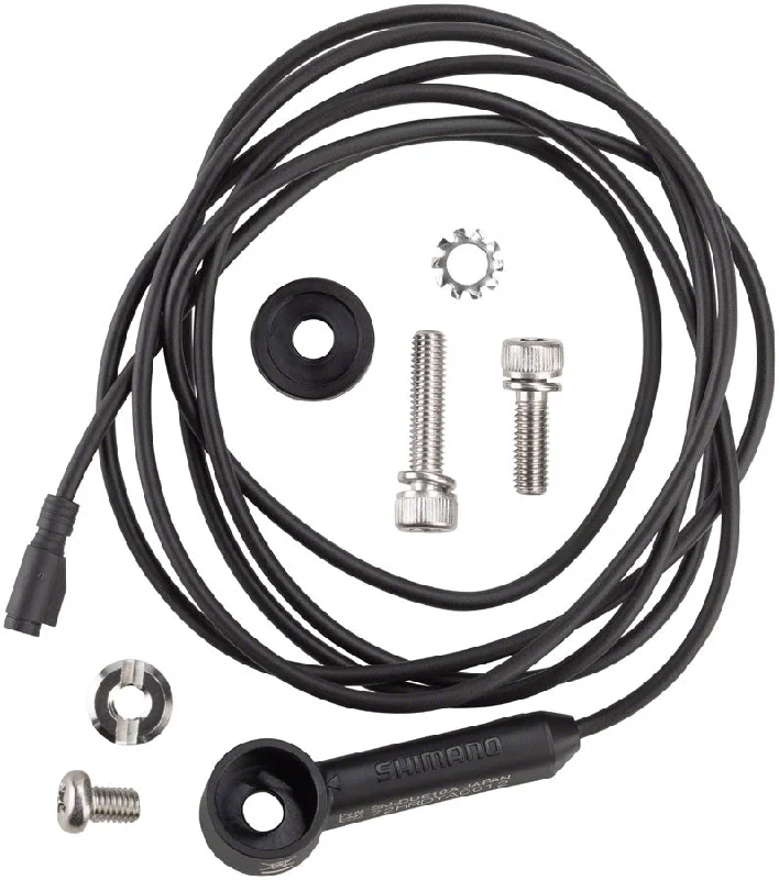 bicycle paint gloss-Shimano STEPS SM-DUE10 Speed Sensor Unit with 1400mm E-Tube Wire