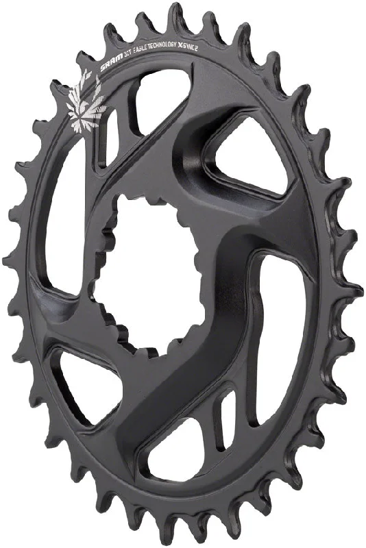 bicycle tire bead-SRAM X-Sync 2 Eagle Cold Forged Direct Mount Chainring 32T 6mm Offset