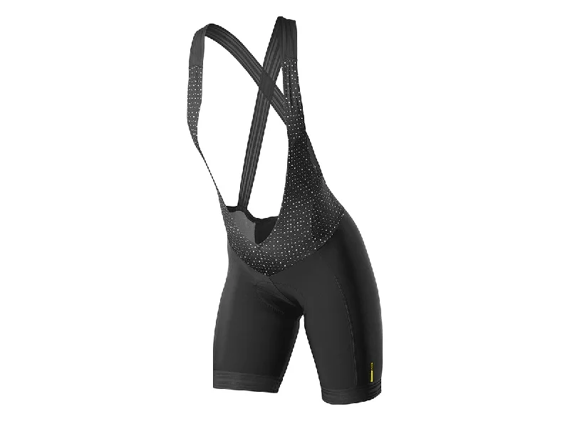 bicycle brake modulation-Mavic Sequence Pro Bibshort - Womens - Black-Cera