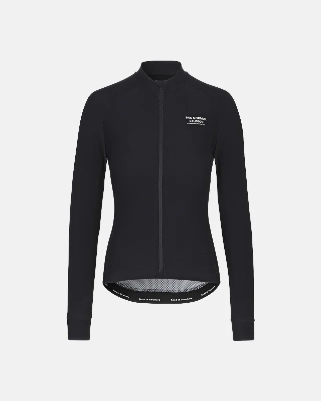 bicycle tool rack-Women's Mechanism Long Sleeve Jersey - Black