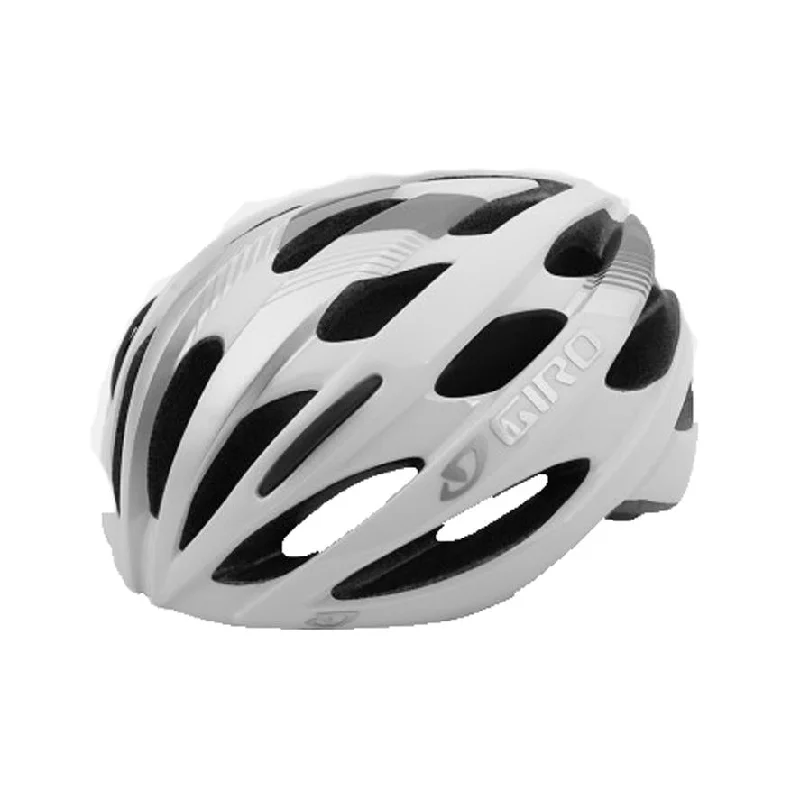 bicycle rotor ring-Giro Trinity MTB Helmet - White-Gray