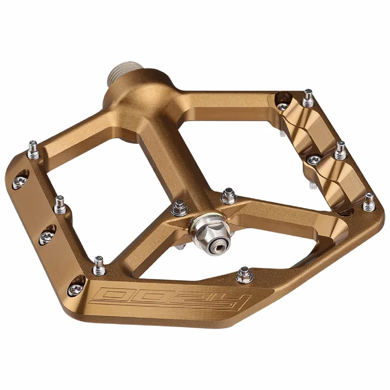 bicycle carbon kit-Spank Oozy Pedals Bronze