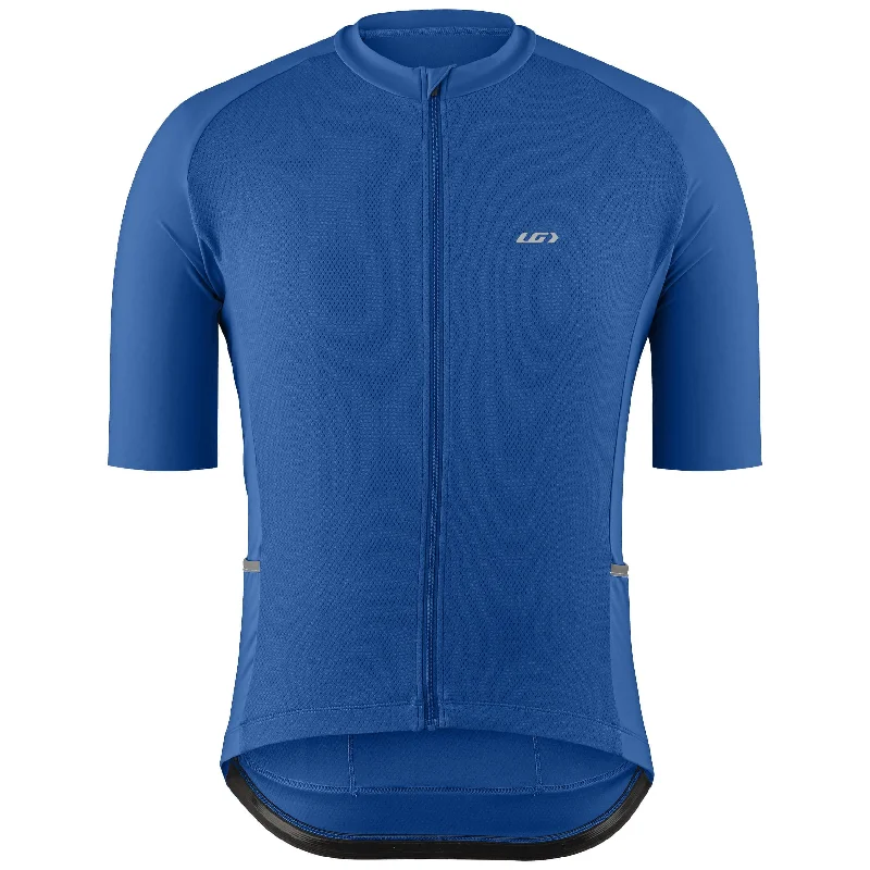 bicycle safety kit-Louis Garneau Lemmon 4 Short Sleeve Road Jersey - Dark Royal - 2022