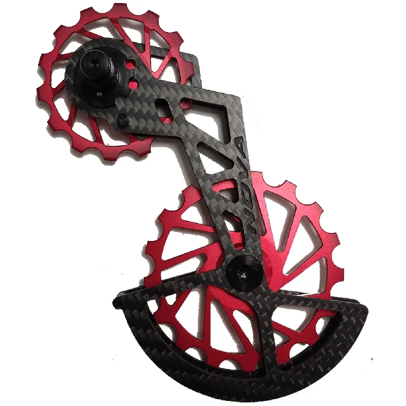 bicycle freestyle chain-Sistema Pulegge Nova Ride Shimano Ultegra/Dura-Ace 12v - Rosso