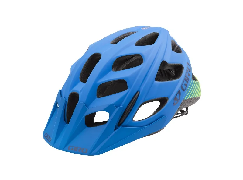 bicycle sprint kit-Giro Hex MTB Helmet - Matt Blue-Lime