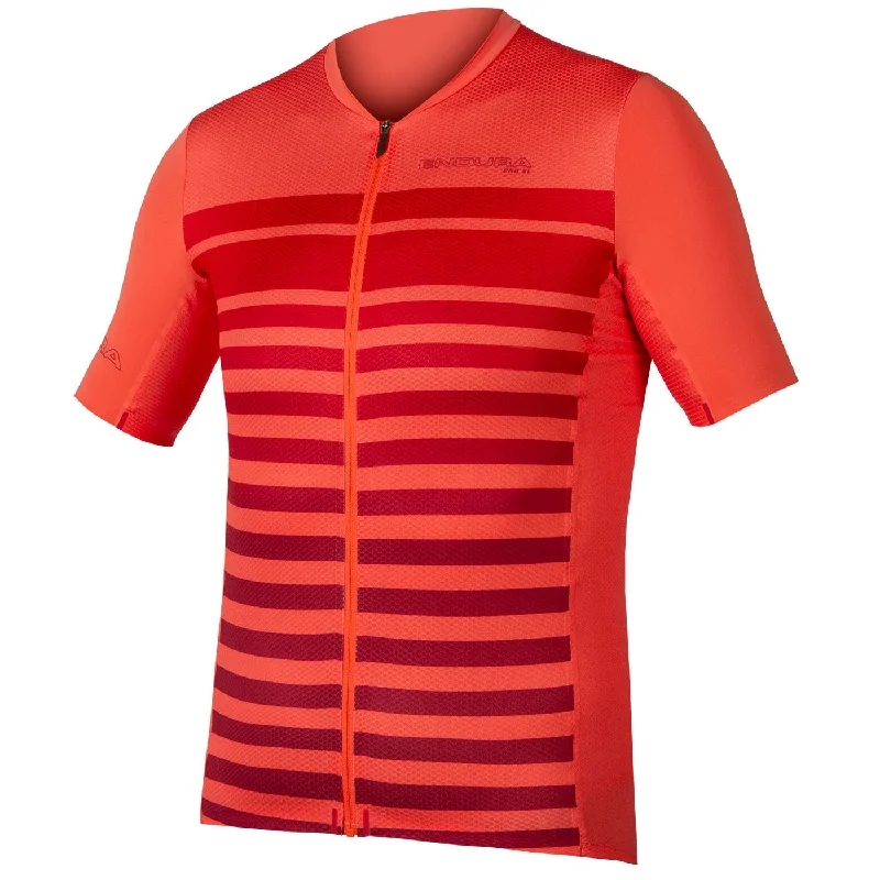 bicycle saddle channel-Maglia Endura Pro SL Lite Stripe - Arancio