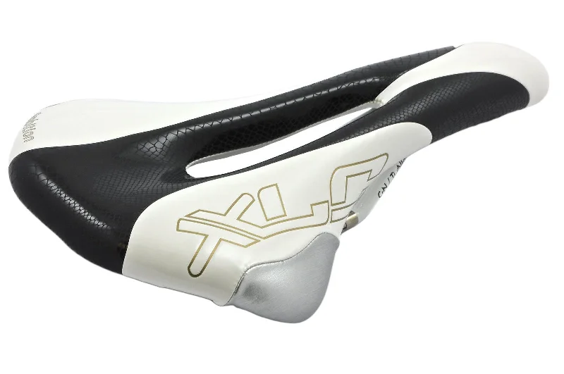 bicycle exercise monitor-XLC AMBITION PRO HIGH QUALITY SADDLE TITANIUM ALLOY RAILS BIKE SEAT  50% OFF RRP