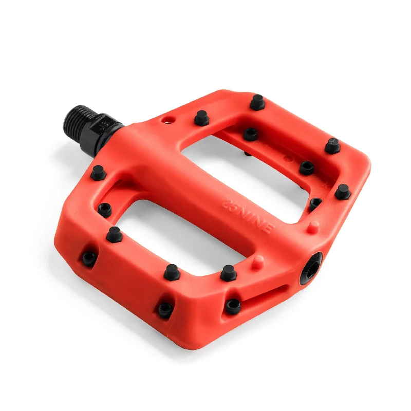 bicycle gear cassette-Ronin Platform BMX Pedals - Red