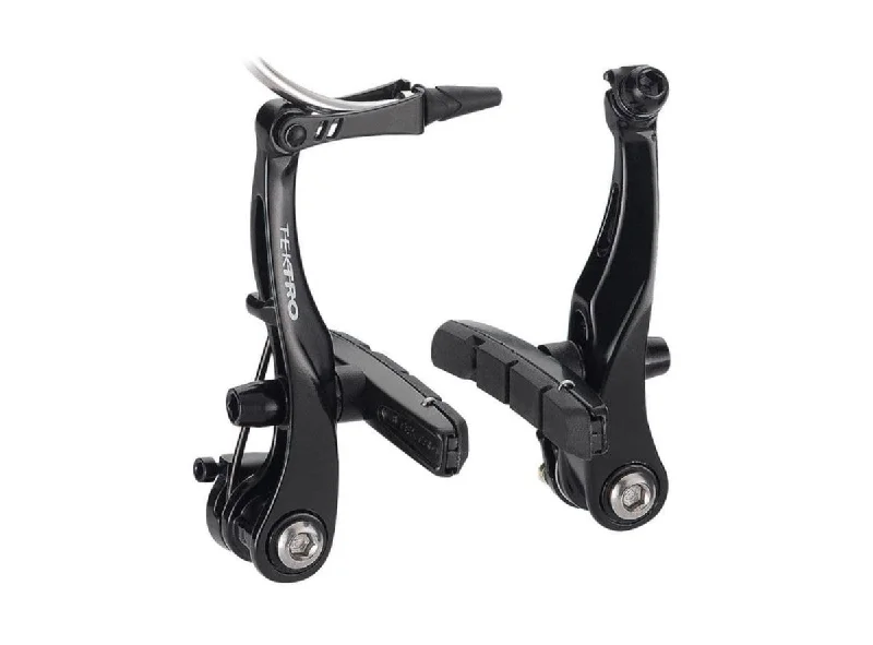 bicycle triathlon kit-Tektro RX6 Mini MTB V-Brake Short-Pull Road Levers - Black