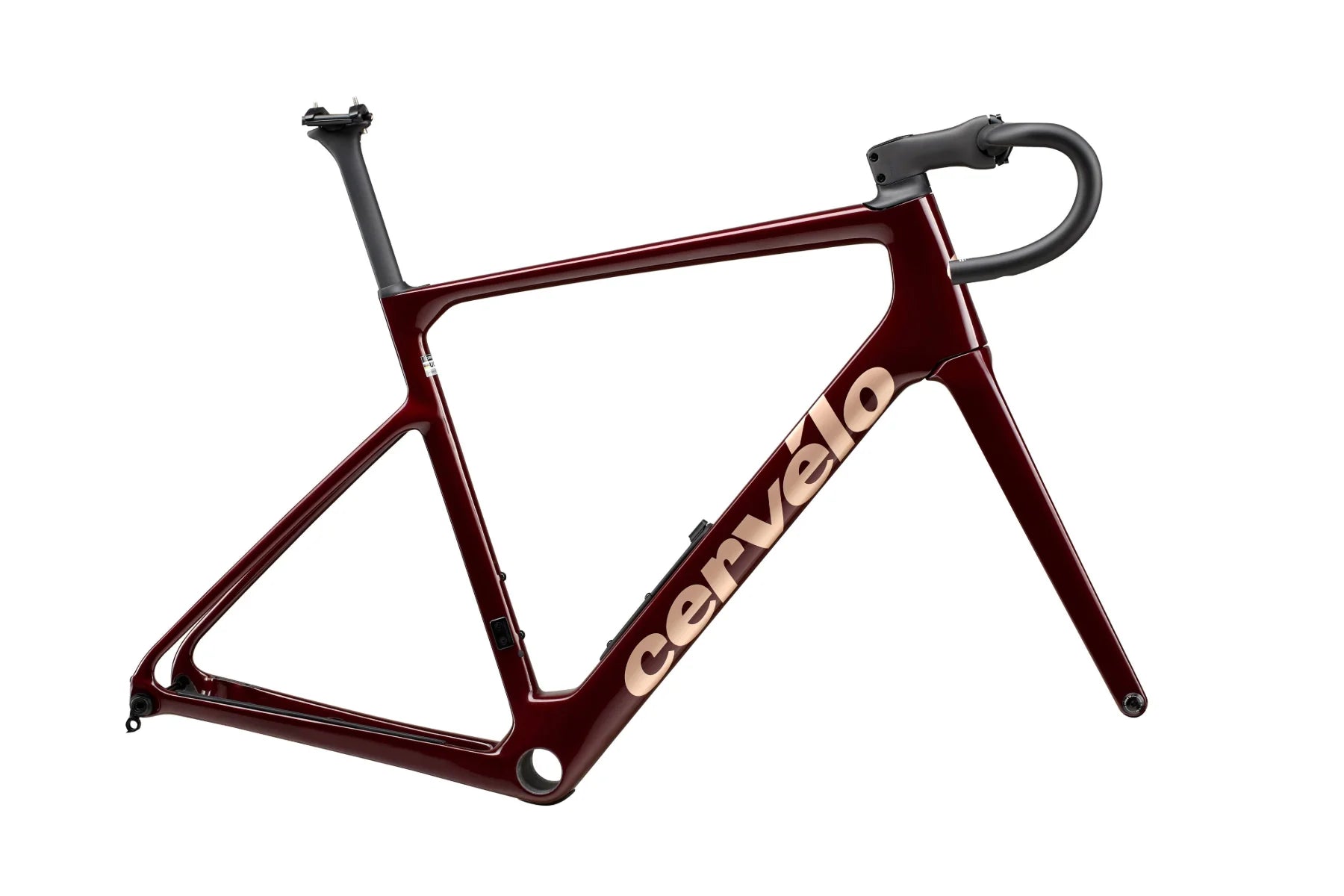 bicycle horn kit-Cervelo Caledonia-5 700c Frameset - Carmine