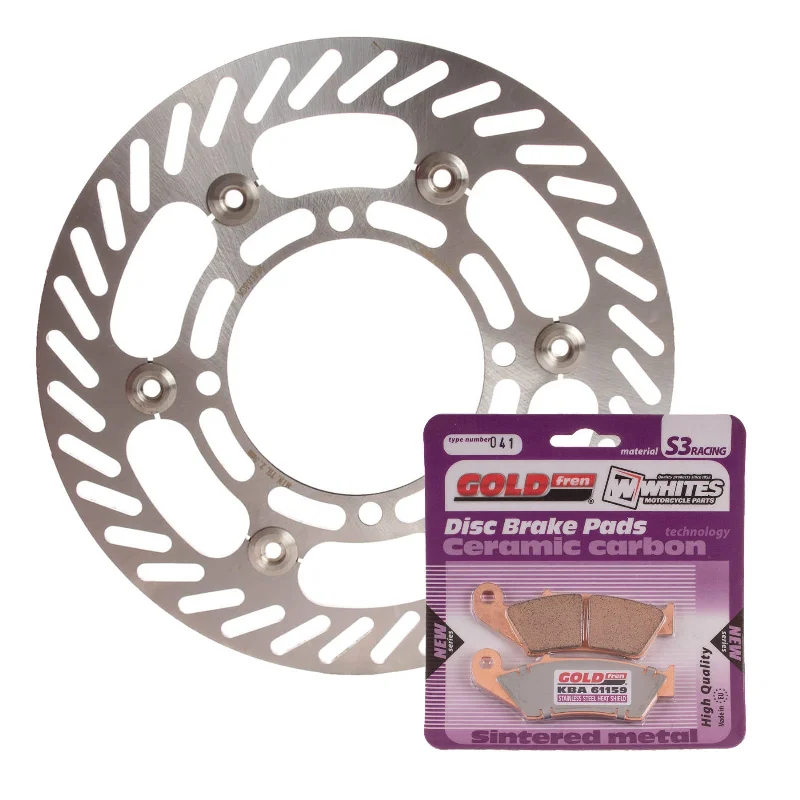 bicycle sidewall height-BRAKE DISC & PAD FRONT KIT - SUZ RMZ250 04-06