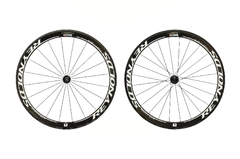 bicycle cleat kit-Reynolds Forty Six Carbon Tubular 700c Wheelset