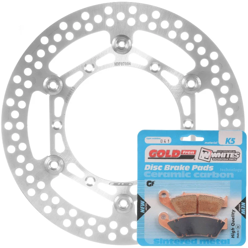 bicycle paint primer-BRAKE DISC & PAD FRONT KIT - SUZ RM125 96-11