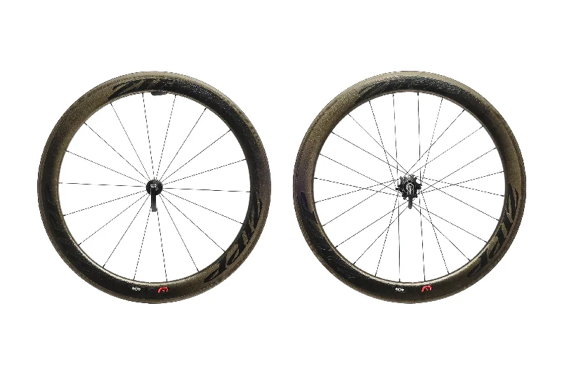 bicycle retro kit-Zipp 404 Firecrest Carbon Clincher 700c Wheelset