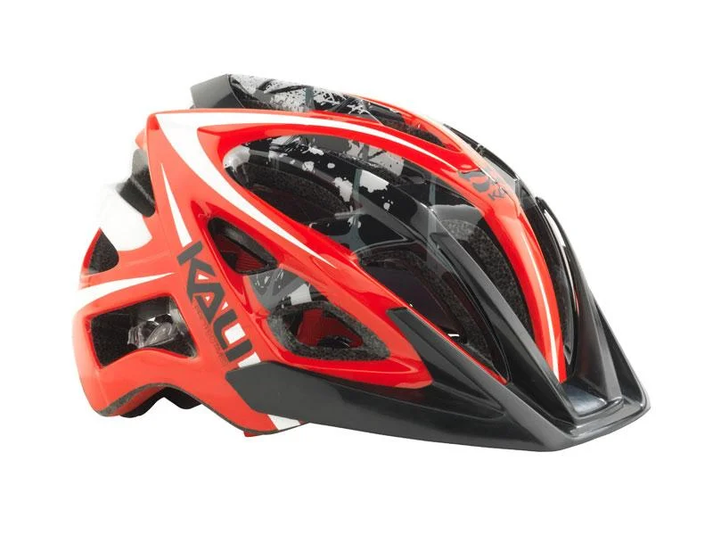 bicycle repair kit-Kali Avita PC MTB Helmet - Rush Red