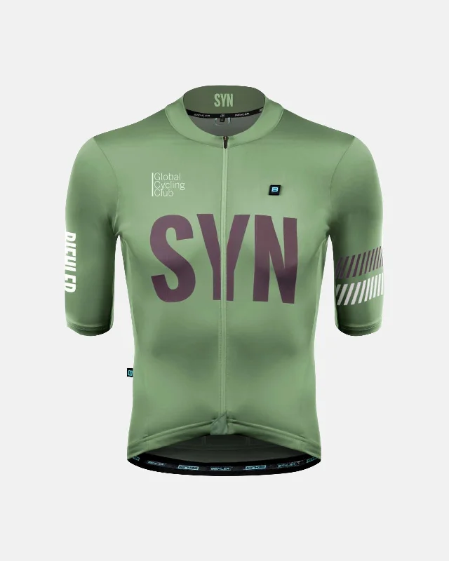 bicycle frame welding-Syndicate Training Jersey - Green Wood