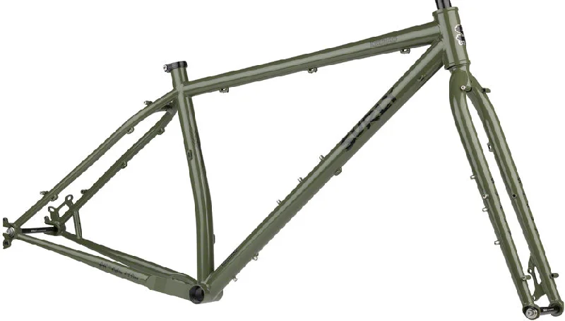 bicycle navigation kit-Krampus Frameset - British Racing Green