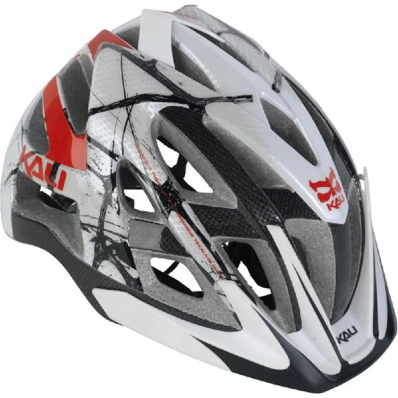 bicycle calorie kit-Kali Avita Composite MTB Helmet - Tangled - Red