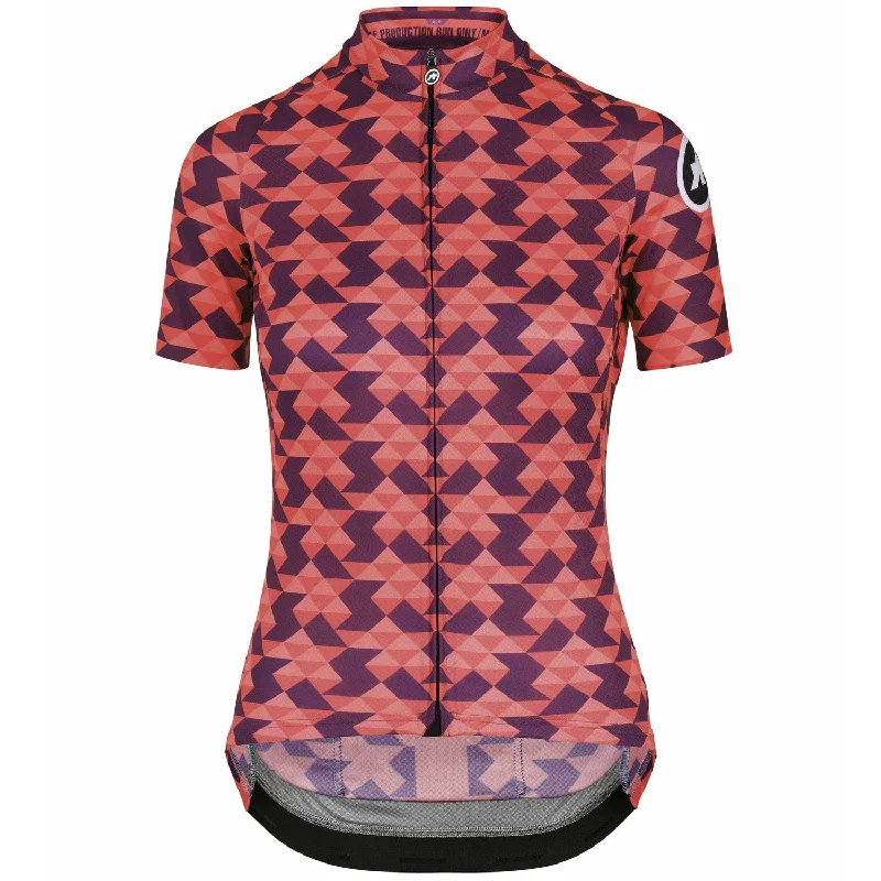 bicycle rotor kit-Maglia donna Assos Diamond Crazy - Rosso