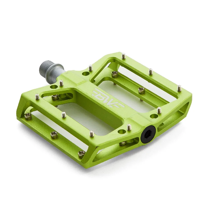 bicycle touring range-Berm Platform Pedals - Green