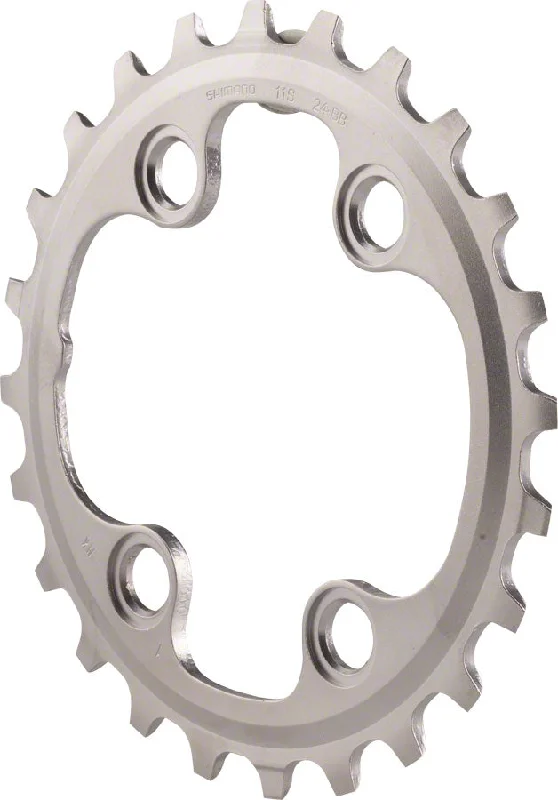 bicycle endurance seat-Shimano XT M8000 24t 64mm 11-Speed Inner Chainring for 34-24t Set