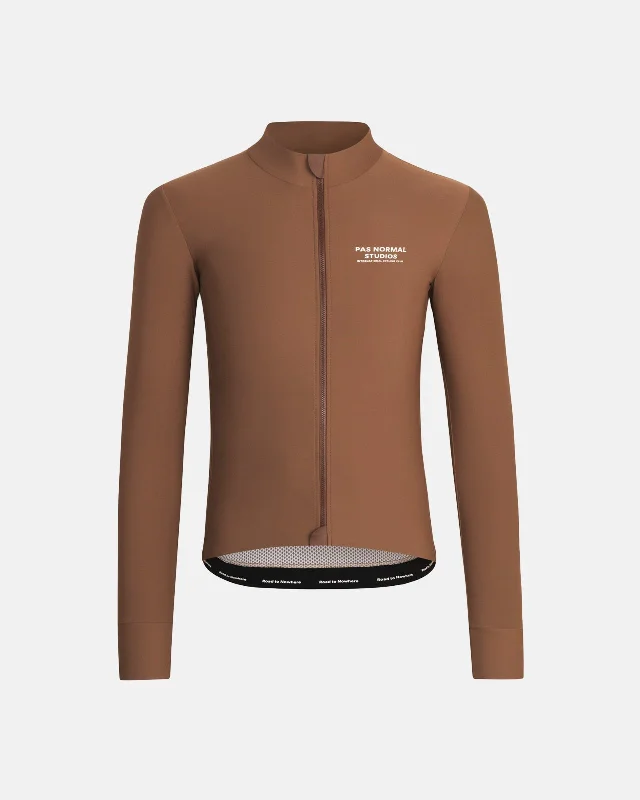 bicycle sidewall grip-Mechanism Long Sleeve Jersey - Hazel