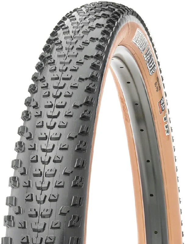 bicycle pedal cage-Maxxis Rekon Race Tire - 29 x 2.35 Tubeless Folding Black/Dark Tan Dual EXO