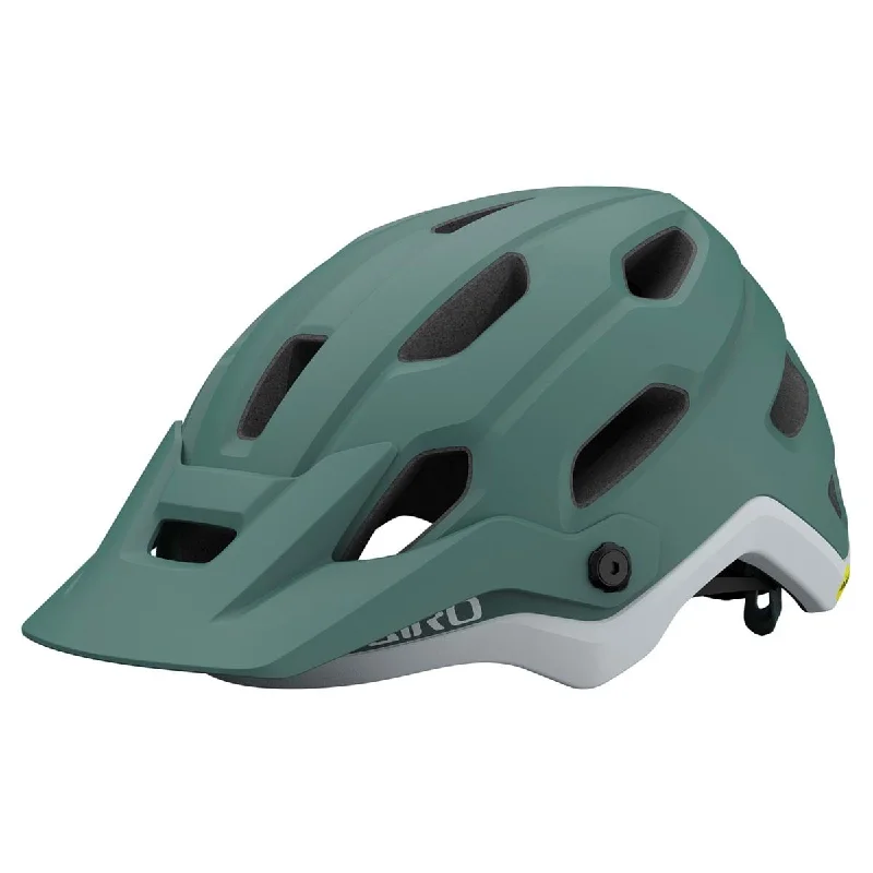 bicycle stem face-Giro Source MIPS MTB Helmet - Womens - Matt Gray-Green - 2021