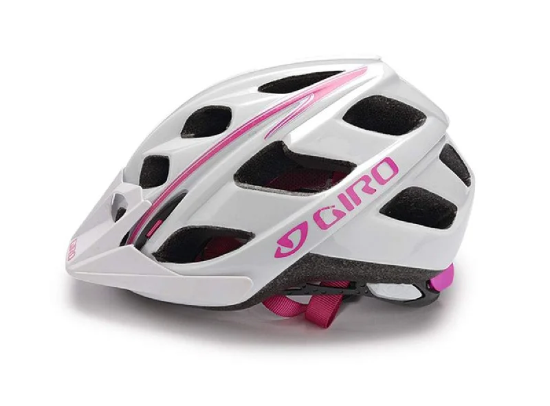 bicycle tire rotation-Giro Hex MTB Helmet - White-Pink