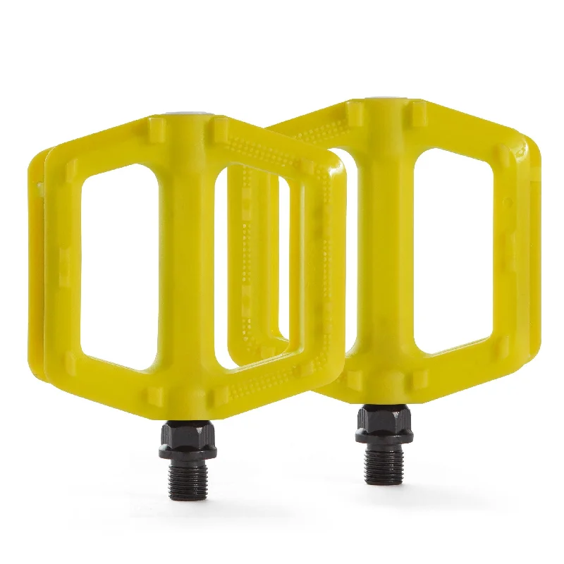 bicycle mirror kit-9/16" Youth Bicycle Pedals - Yellow