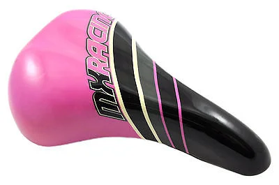 bicycle parts kit-RALEIGH GIRLS MX20-MX24 JUNIOR BIKE SADDLE PINK-BLACK MX RACING SEAT