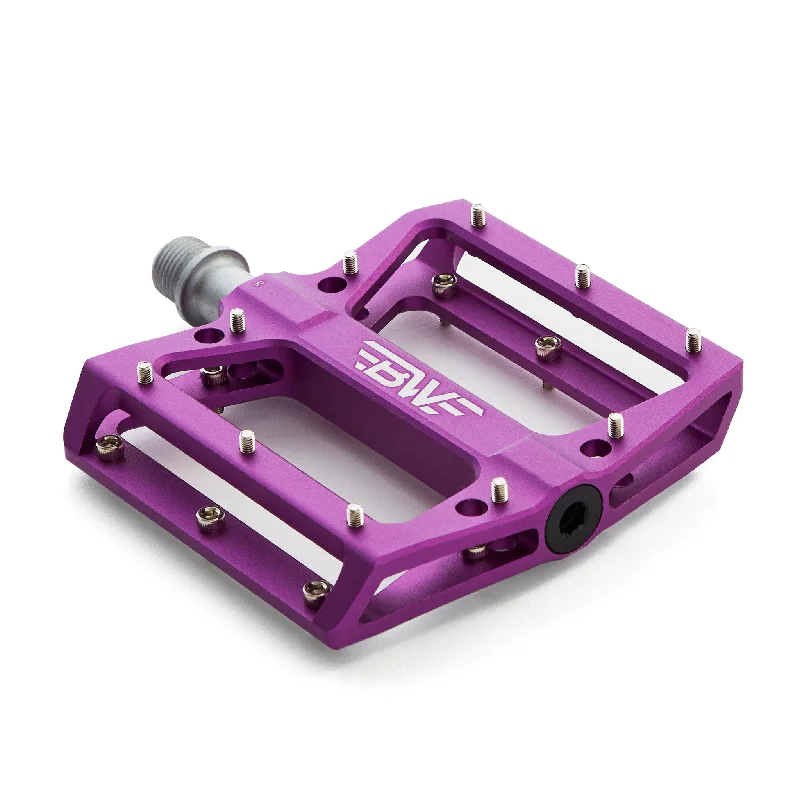 bicycle BMX saddle-Berm Platform Pedals - Purple