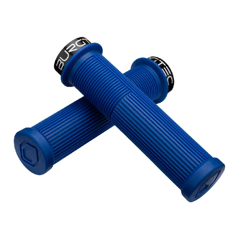 bicycle brake squeak-Burgtec Bartender Pro Josh Bryceland Grip - Deep Blue