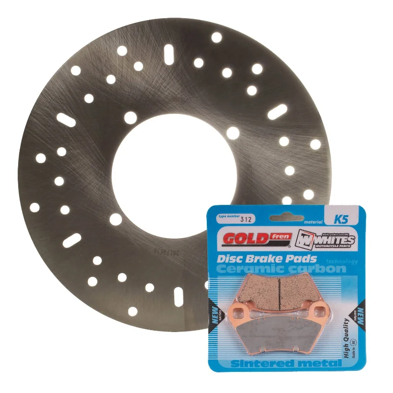 bicycle stunt kit-BRAKE DISC & PAD FRONT KIT - POL ACE 570 16-17