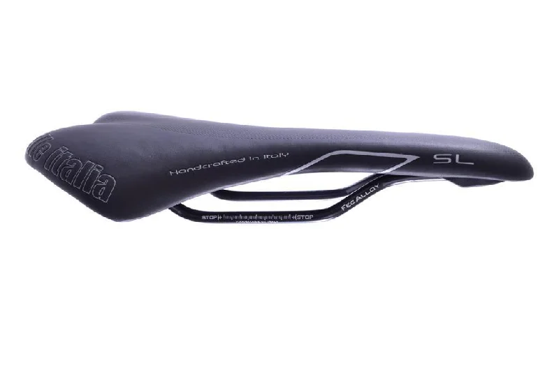 bicycle steel kit-SELLE ITALIA SL LIGHTWEIGHT FIBREGLASS RACE SPORTS HANDMADE SADDLE BLK 50% OFF