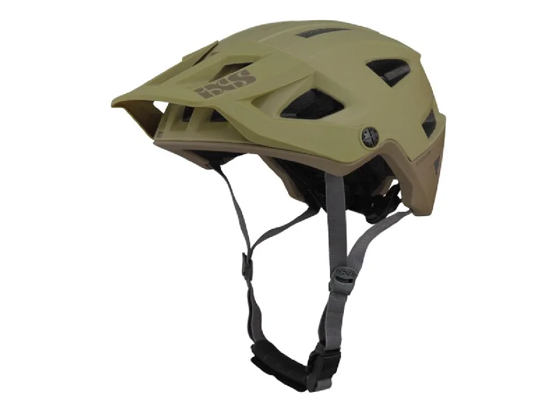 bicycle shoes kit-iXS Trigger AM MTB Helmet - Camel