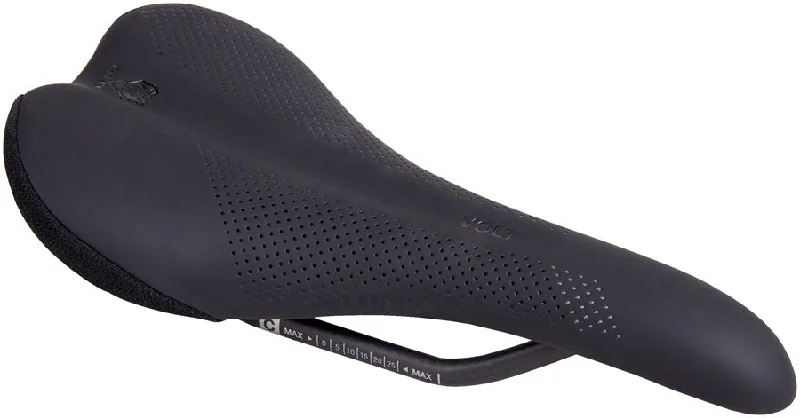 bicycle stem stack-WTB Volt Saddle - Carbon Black Narrow