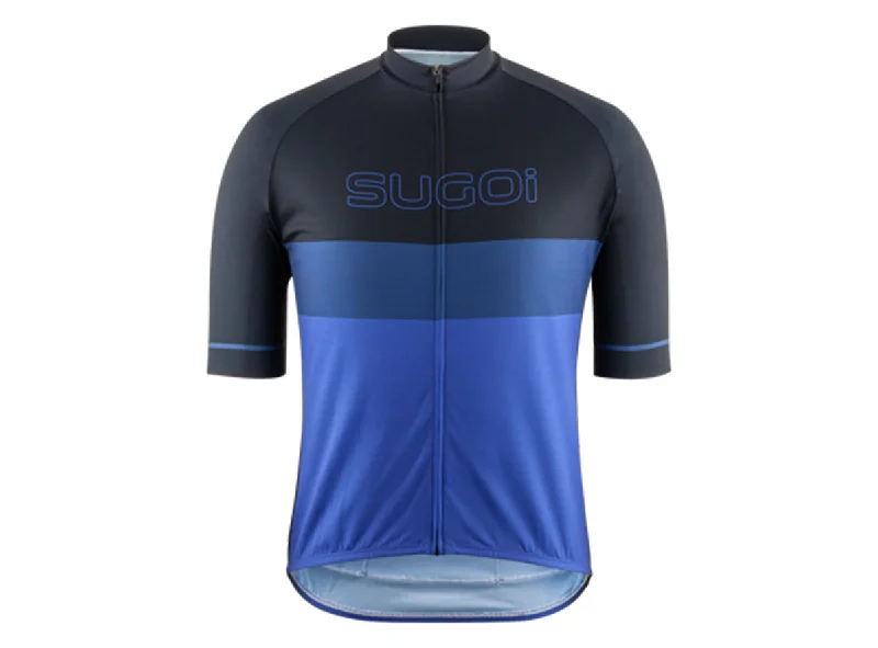 bicycle triathlon kit-Sugoi Evolution Zap 2 Short Sleeve Jersey - Dynamic Blue