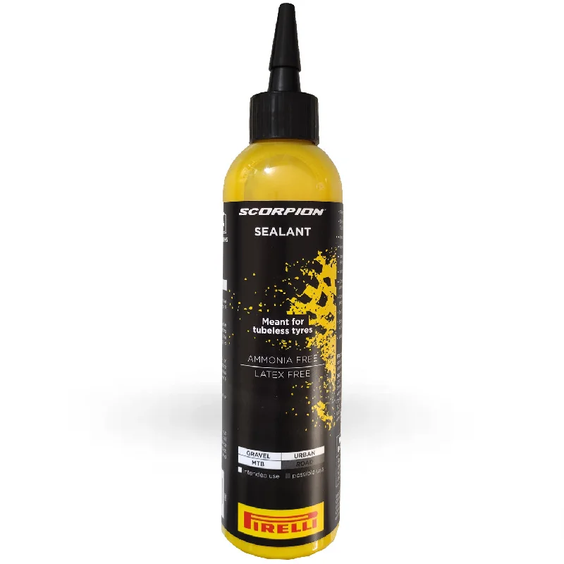 bicycle pump lever-Liquido Sigillante Pirelli Scorpion Sealant - 240ml