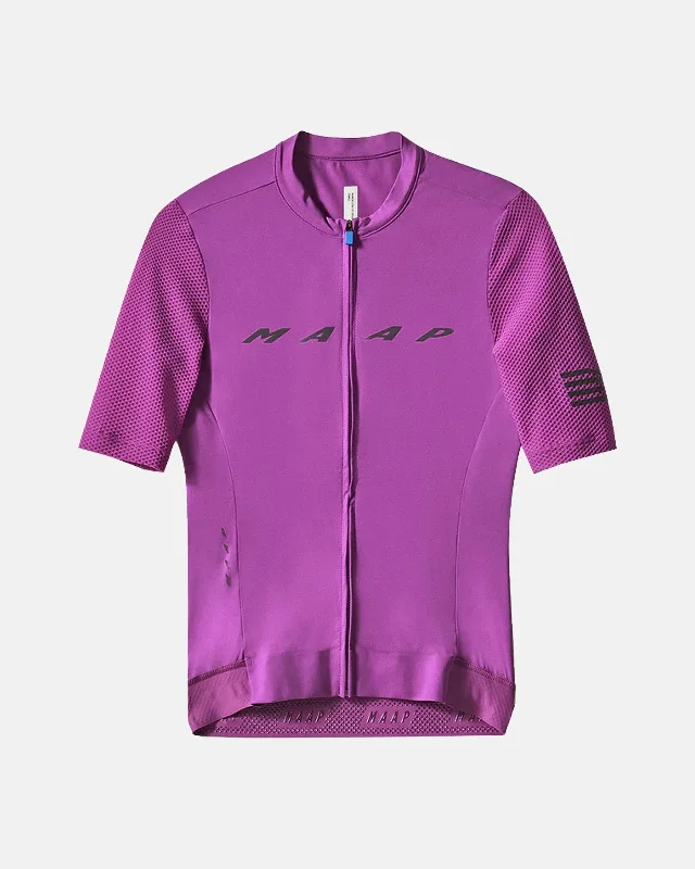 bicycle pad surface-Women's Evade Pro Base Jersey 2.0 - Violet