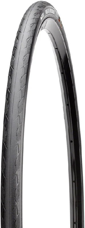 bicycle handlebar width-Maxxis High Road Tire - 700 x 28 Clincher Folding BLK/Tan HYPR K2 Protection